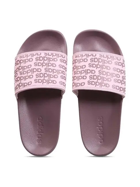 Adidas Women's SPRIGHT Pink Slides